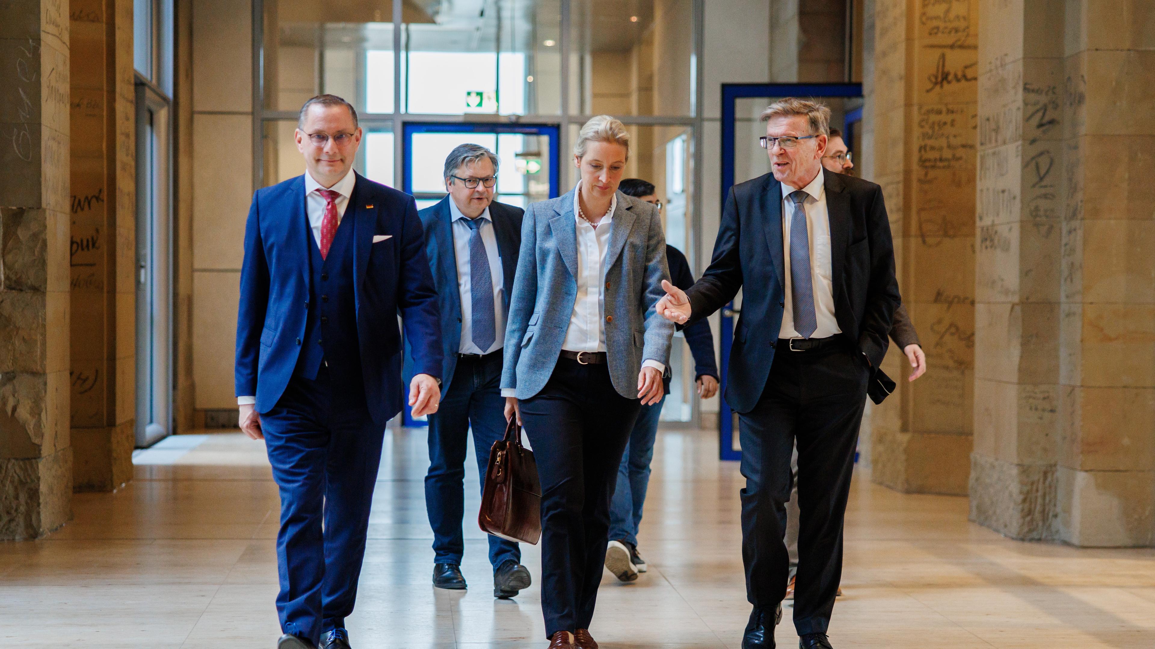 German parliament Bundestag holds first, constituent session after the elections
