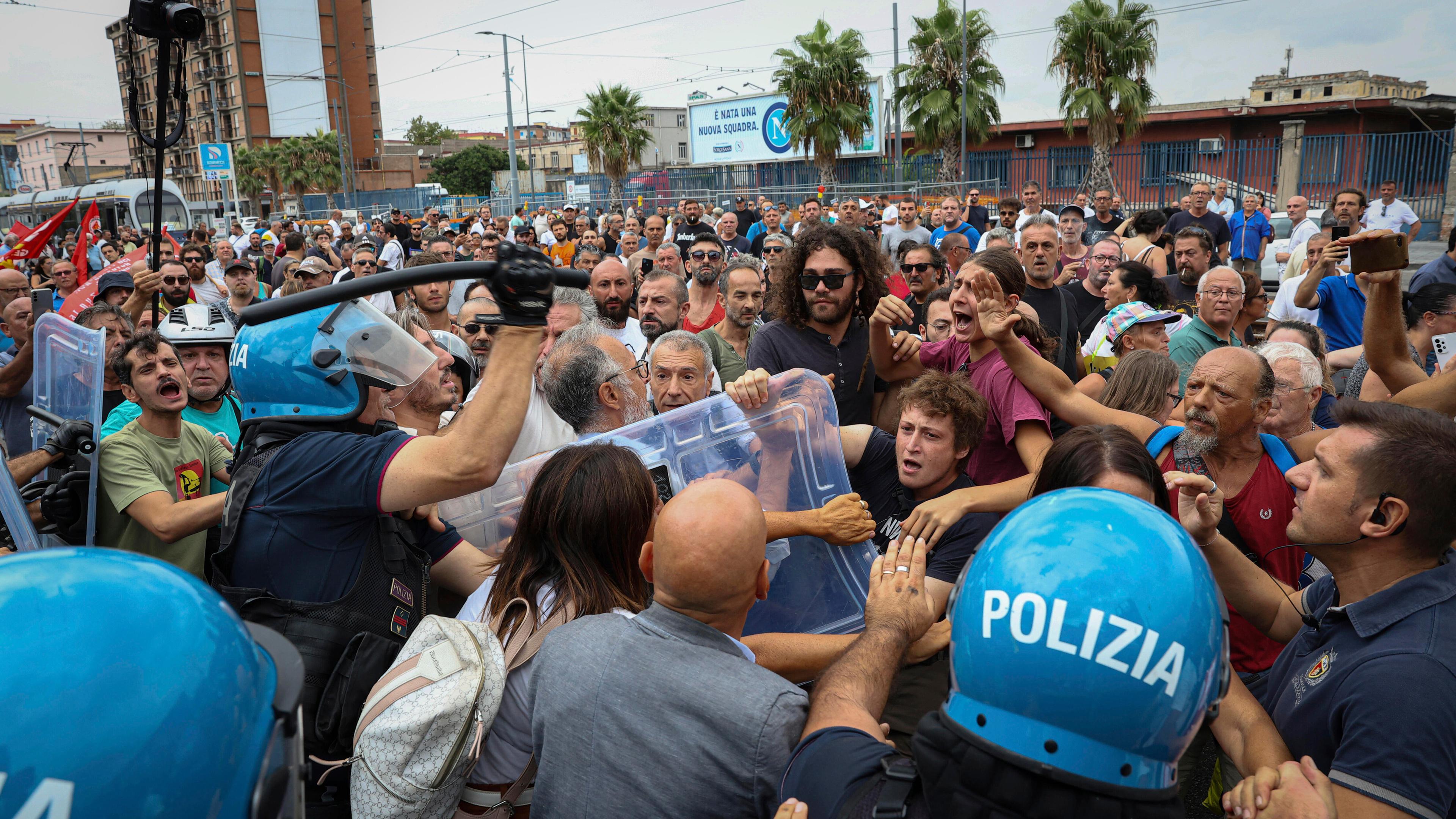 Italy Protest