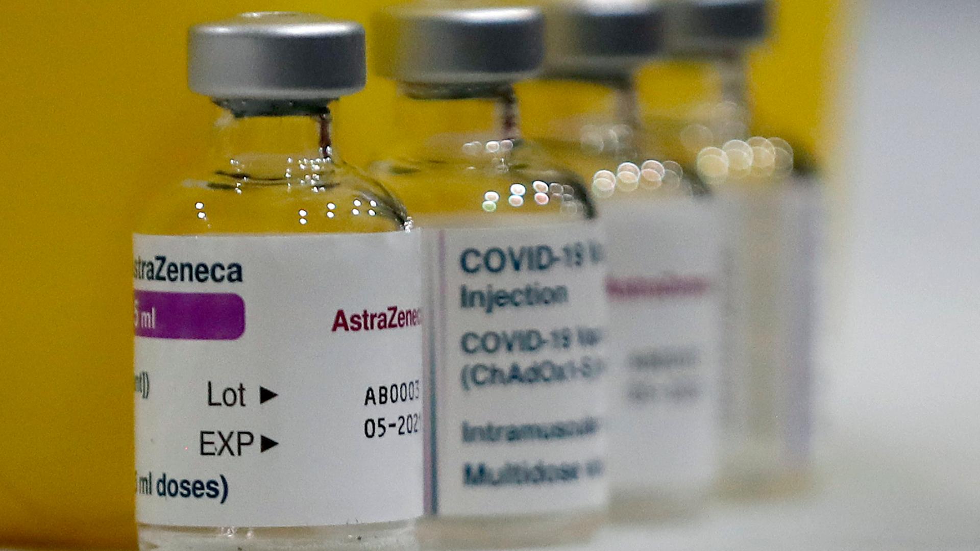 Impfdosen des Corona-Impfstoffs von AstraZeneca