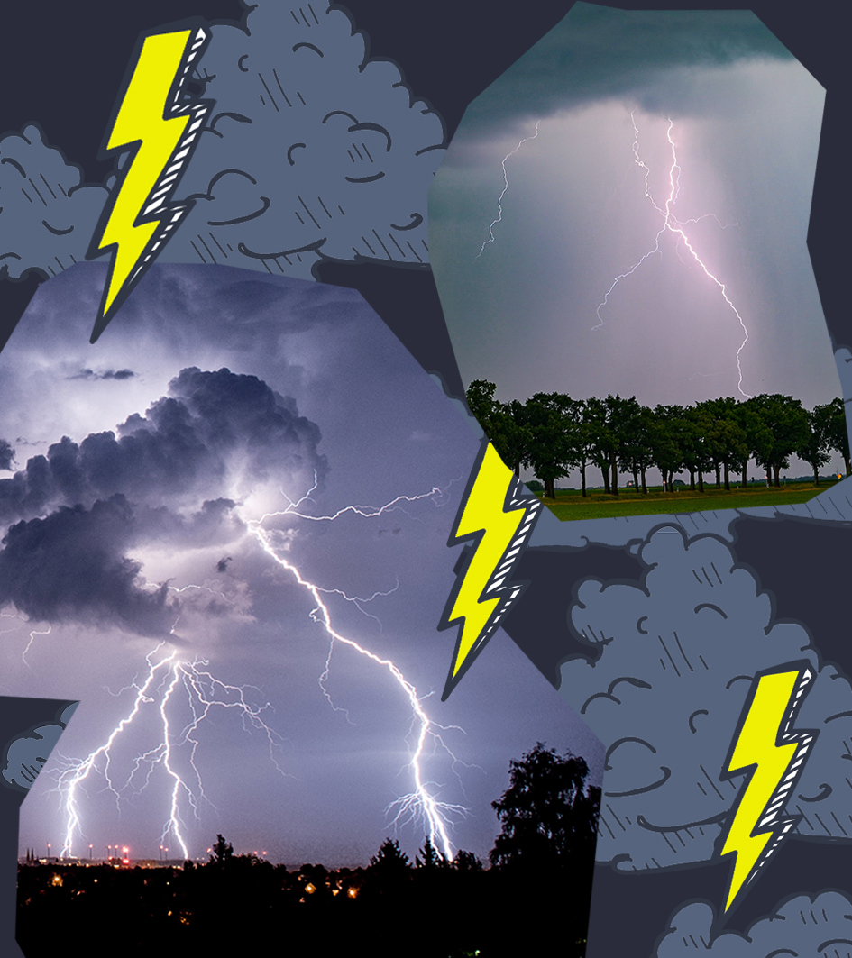 Gewitter über Deutschland
