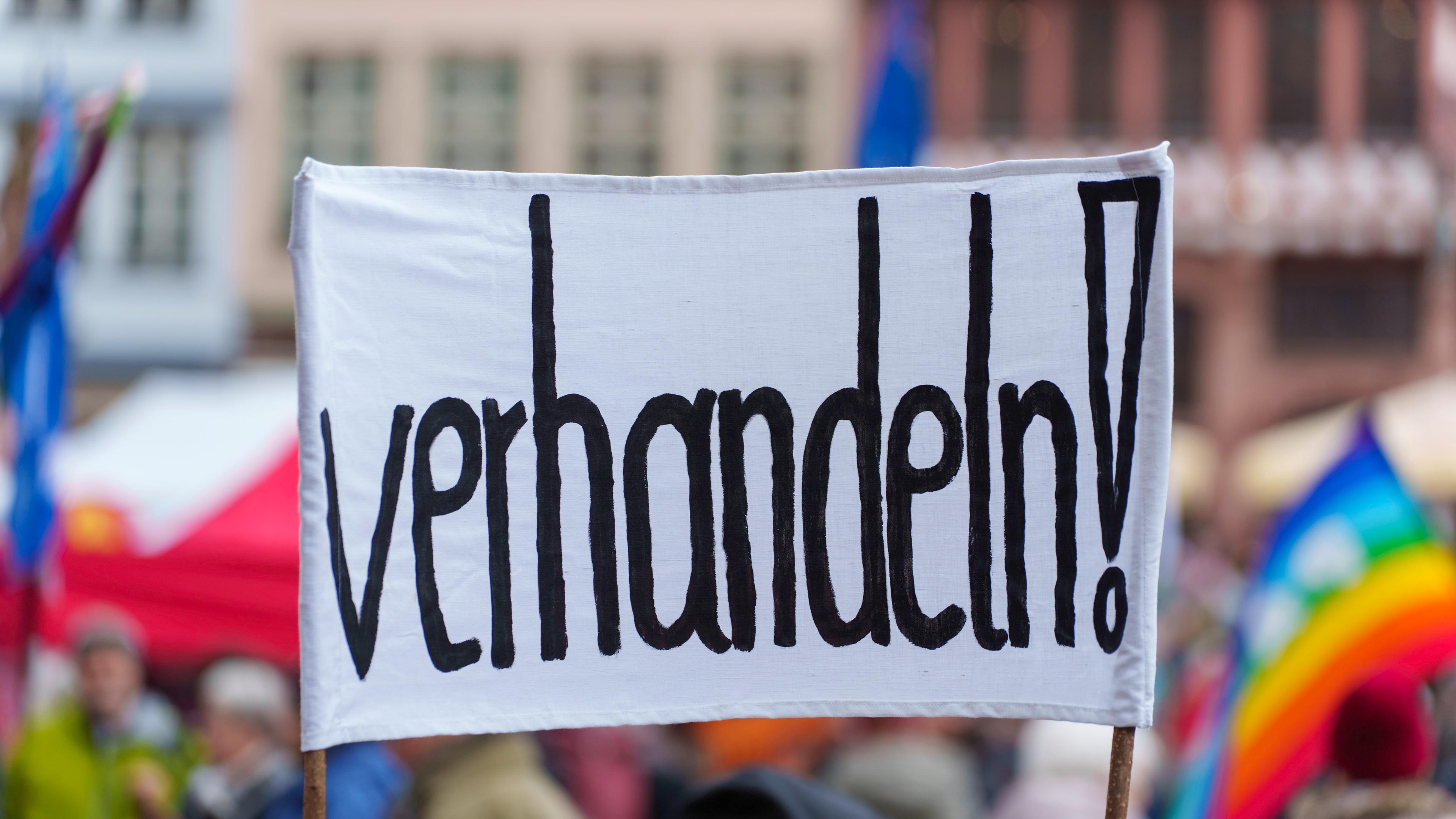 Ostermärsche - Abschluss in Frankfurt am Main