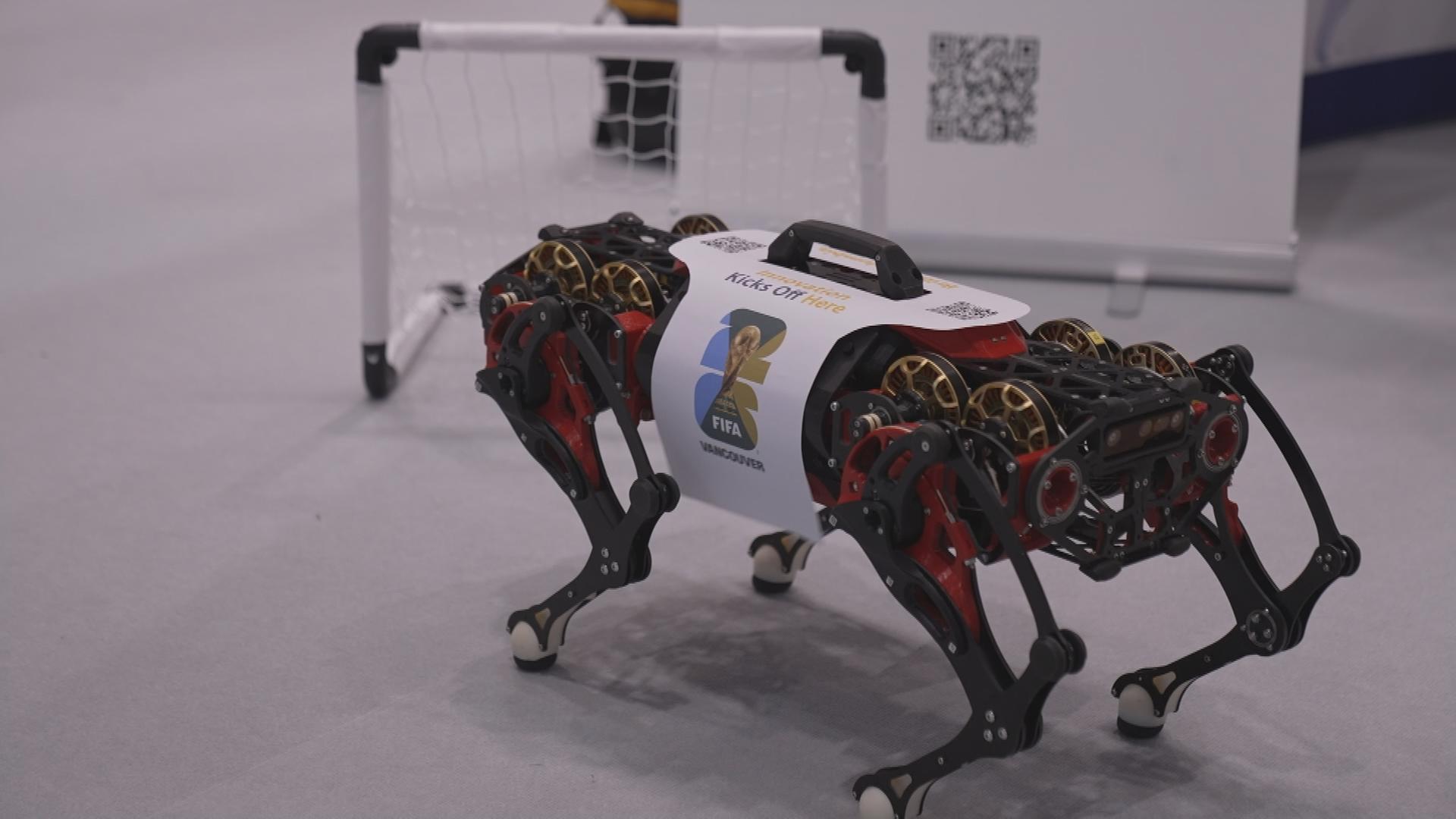 Roboter auf Messe in Hannover