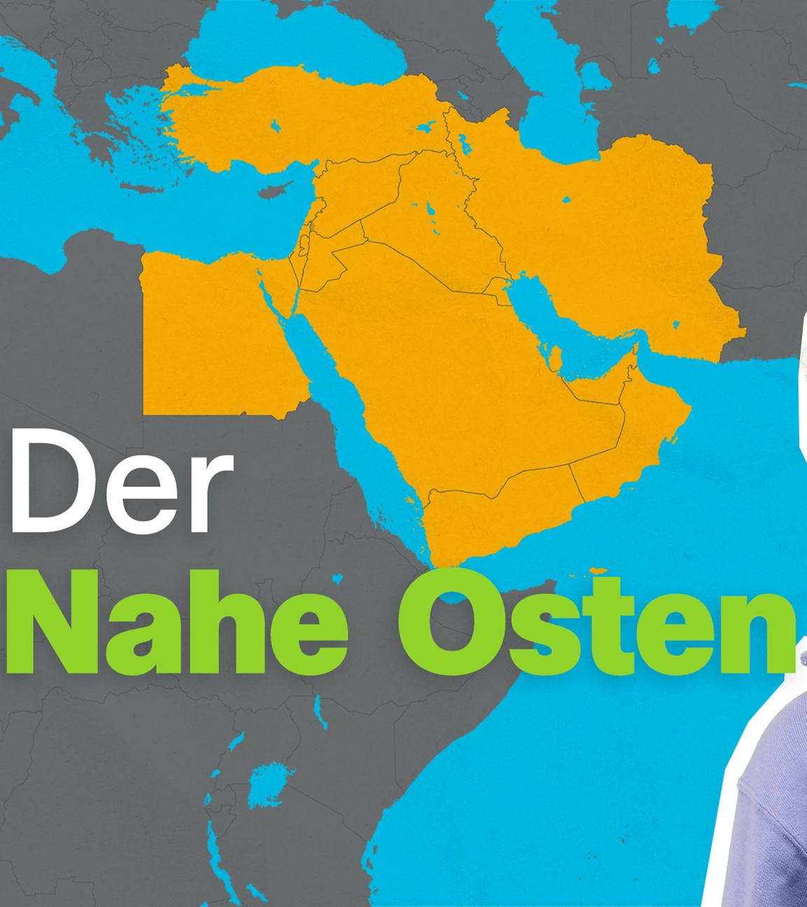 Maral mit Landkarte Naher Osten